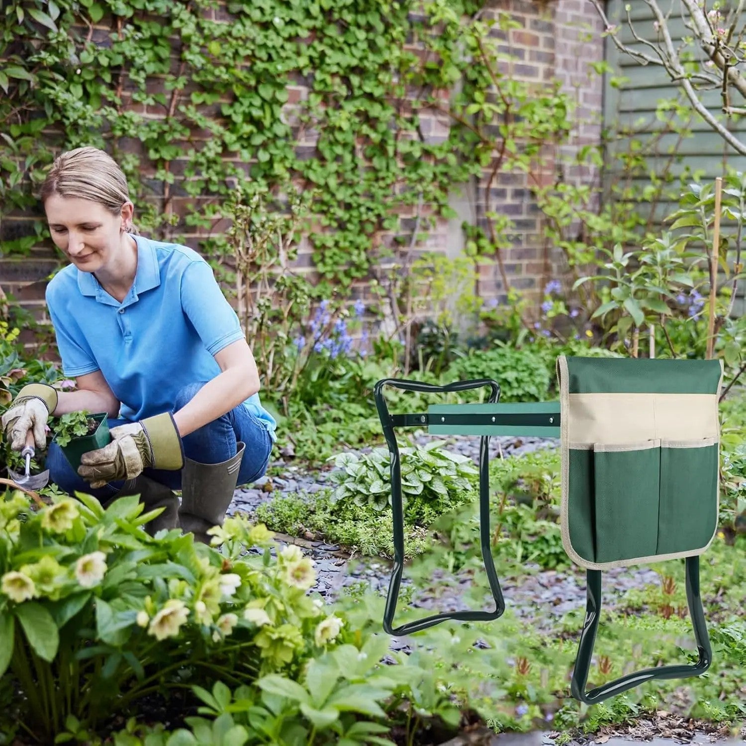 Foldable Garden Kneeler & Seat