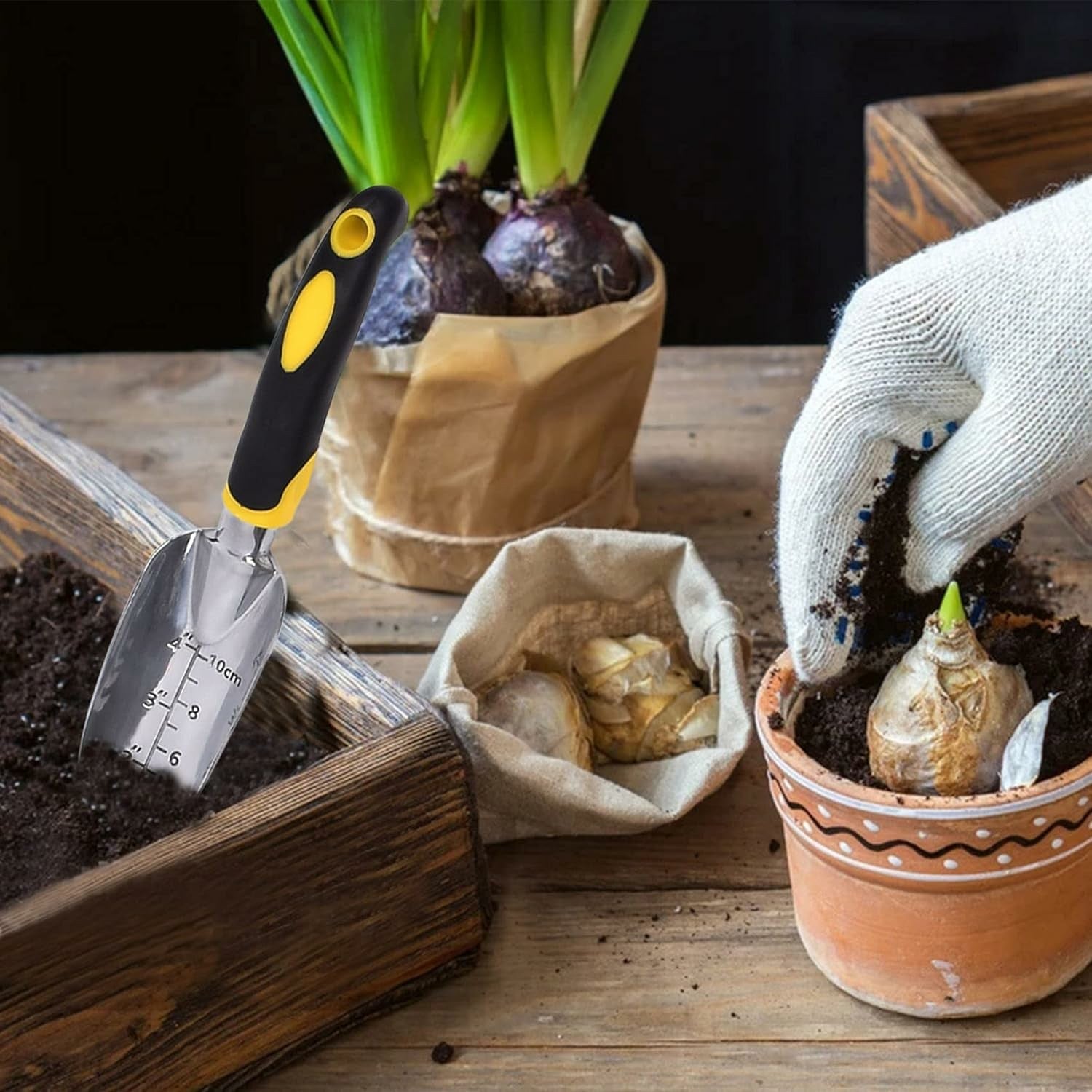 Heavy-Duty Garden Hand Trowel
